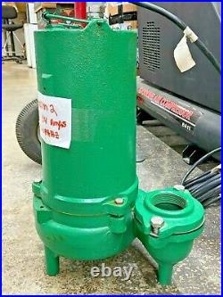 Myers Submersible Sewage Pump 11.4 AMPS 535V 1 HP Phase 1 HYDROMATIC FREE SHIP