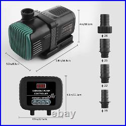 NO. 17 Frequency Conversion Water Pump, 16W Quiet Submersible 12-Speed Adjustable
