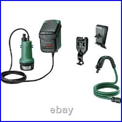 New Bosch GARDENPUMP 18-2000 P4A 18v Cordless Submersible Water Pump NoBatteries