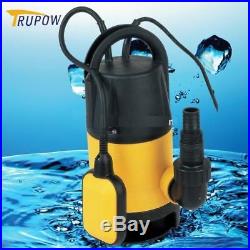 New Electric Submersible Pump for Clean Dirty Flood Water 750W