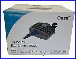 Oase Aquamax Eco Classic 8500 Pond Pump Filter Water Feature Submersible