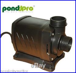 Pondpro Dry Mount Fish Pond Pump Or Submersible Water Koi Pumps Eco Low Wattage