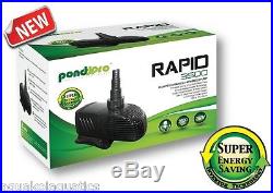 Pondpro Rapid Eco Fish Pond Pump Or Submersible Water Koi Pumps Eco Low Wattage
