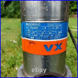 Pedrollo Dirty water Sewage pump VXm 8/50