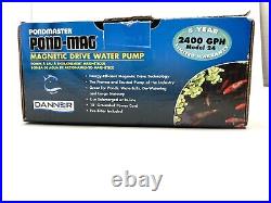 Pondmaster Pond-Mag Magnetic Drive Utility Pond Pump Model 24 (2400 GPH) 2750