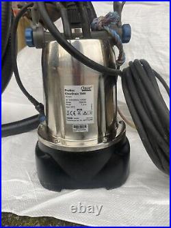 Pro max. Clear drain 70000submersible dirty water pump 240v