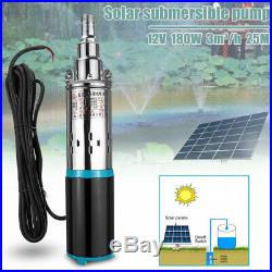 Quiet DC 12V Lift 25M 3M³/H Submersible Water Pump Strong Suction Deep Well Pump