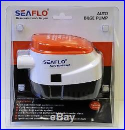 SEAFLO Automatic 750GPH Submersible Bilge Water PUMP 4 Year Warranty Boat Auto