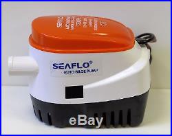 SEAFLO Automatic 750GPH Submersible Bilge Water PUMP 4 Year Warranty Boat Auto