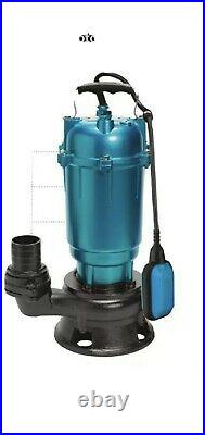 SUBMERSIBLE FLOOD & DIRTY Water Pump 750 w 2inch WITH 15m/45ft Fire Hose
