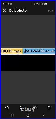 SUBMERSIBLE FLOOD & DIRTY Water Pump 750 w 2inch WITH 15m/45ft Fire Hose