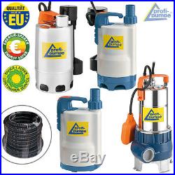 Submersible Water Pump Clean & Dirty Flood Water Pond Garden Electric Pump