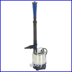 Sealey Heavy Duty Submersible Pond Pump Clean or Dirty Flood Water 120W