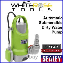 Sealey Submersible Dirty Water Pump Automatic 217L/min 230V