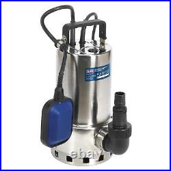 Sealey Submersible S/Less Water Pump Auto Dirty Wtr 225L/min 230V