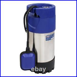 Sealey Submersible Stainless Water Pump Automatic 92L/min 40m Head 230V