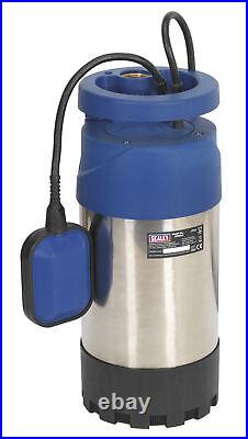 Sealey Submersible Stainless Water Pump Automatic 92L/min 40m Head 230V WPS92A