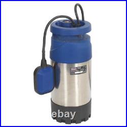 Sealey Submersible Stainless Water Pump Automatic 92L/min 40m Head 230V WPS92A