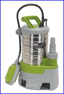 Sealey Submersible Stainless Water Pump Automatic Dirty Water 225L/min 230V WPS2