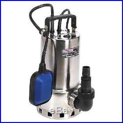 Sealey Submersible Water Pump Automatic Dirty Water 225ltr / min 230V WPS225A