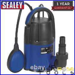 Sealey Submersible Water Pump Automatic Low Level 2mm 117L/min 230V