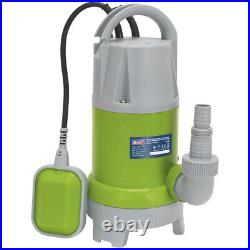 Sealey WPCD215 Submersible Clean & Dirty Water Pump Automatic 217ltr/min 230V