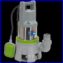 Sealey WPD415 High Flow Submersible Stainless Dirty Water Pump 240v