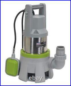 Sealey WPD415 High Flow Submersible Stainless Dirty Water Pump Automatic 417L/mi