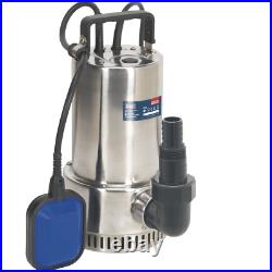 Sealey WPS250A Stainless Steel Submersible Clean Water Pump 240v