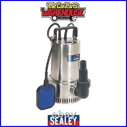 Sealey WPS250A Submersible Stainless Water Pump Automatic 250L/min 230V