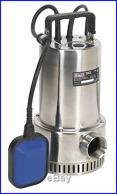 Sealey WPS250A Submersible Stainless Water Pump Automatic 250ltr/min 230V