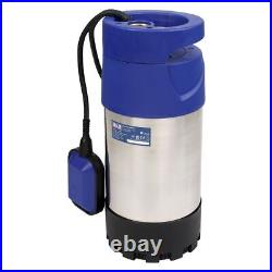 Sealey Water Pump Submersible Stainless Automatic 92L/min 40m Head 230V