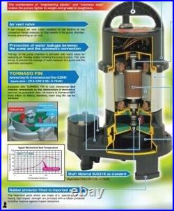 ShinMaywa 50CR2.75S Norus 7000 GPH 1 HP Submersible Pump Pond Utility