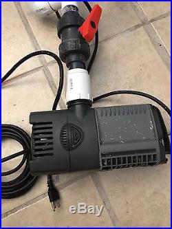 Sicce Syncra HF 16.0 4200 gph High Flow Pond Waterfall Return Pump preowned