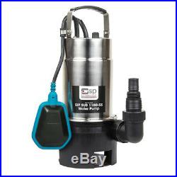 Sip Inox 1000w 1100-ss Submersible Dirty Water Pump 06869 Aluminium