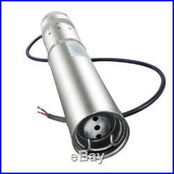 Solar DC12V 30M 260W Water Pump Submersible Deep Well Bore Pump for Pond Tank