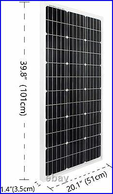Solar Deep Well Pump System, 24V Water Pump+200W Mono Solar Panel for Irrigation