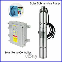 Solar Deep Well Submersible Bore Pump Screw Water Pump Brushless Irrigation