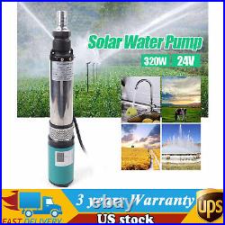 Solar Power Water Pump DC 24V 320W Deep Well Submersible Pump 24V 5m³/h UK