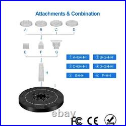 Solar Powered Fountain Water Feature Pumps Floating Garden Pond Pool Bird Bath