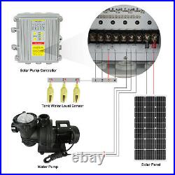Solar Powered Water Pump System 800W Solar Panel + 500W Swimming Pool/Spa Pump