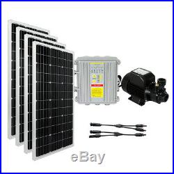 Solar Shallow Well Water Pump System & 4100W Solar Panel + MPPT Controller