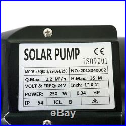 Solar Shallow Well Water Pump System & 4100W Solar Panel + MPPT Controller