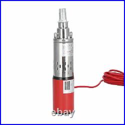 Solar Water Pump DC 12V Red High-Lift Screw Submersible For Fishing Boat