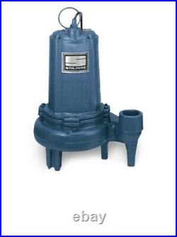 Sta-Rite Commercial Submersible Sewage Waste Water Sump Pump 1 1/2HP 2 SC9 3PH