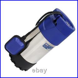 Stainless Steel Submersible Pump 1000W Clean Water Pump Flood Drain 92L/min