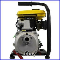 Stanley 3-HP Non-Submersible Water Pump Gas Powered 0.37-gal Cast-Iron Housing