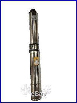 Submersible Deep Well water Pump 1/2 0.5 HP 110V Brass outlet 1 1/4 New