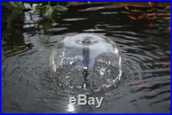 Submersible Pond Pump Filter Fountain LED light UV Clarifier 192-GPH