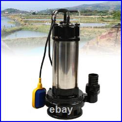 Submersible Pump Sewage Dirty Waste Drain Water Pump with Float Switch 36000 L/H